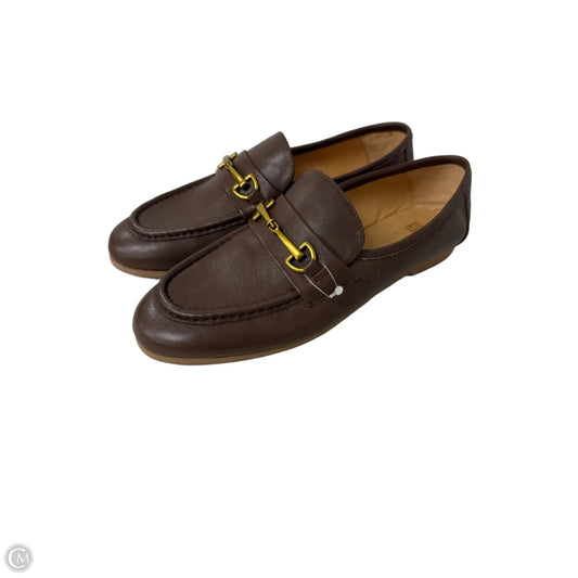 Shoes Flats By Clothes Mentor In Brown, Size: 8.5