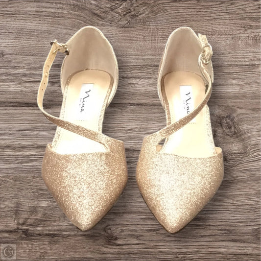Shoes Heels Kitten By Nina In Rose Gold, Size: 7