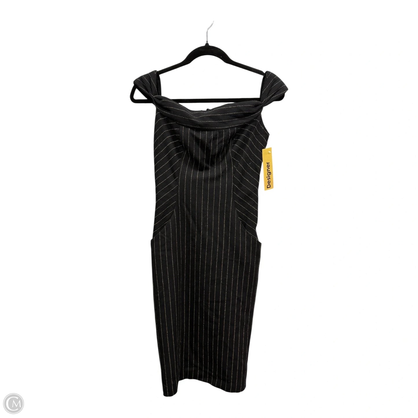 Dress Designer By Milly In Striped Pattern, Size: 2