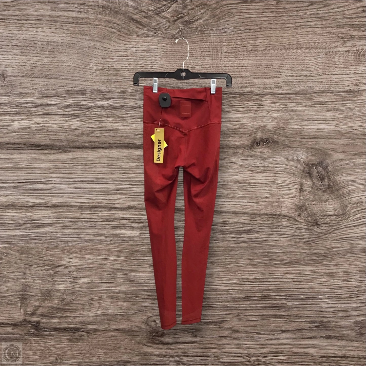 Athletic Leggings By Lululemon In Red, Size: Xs