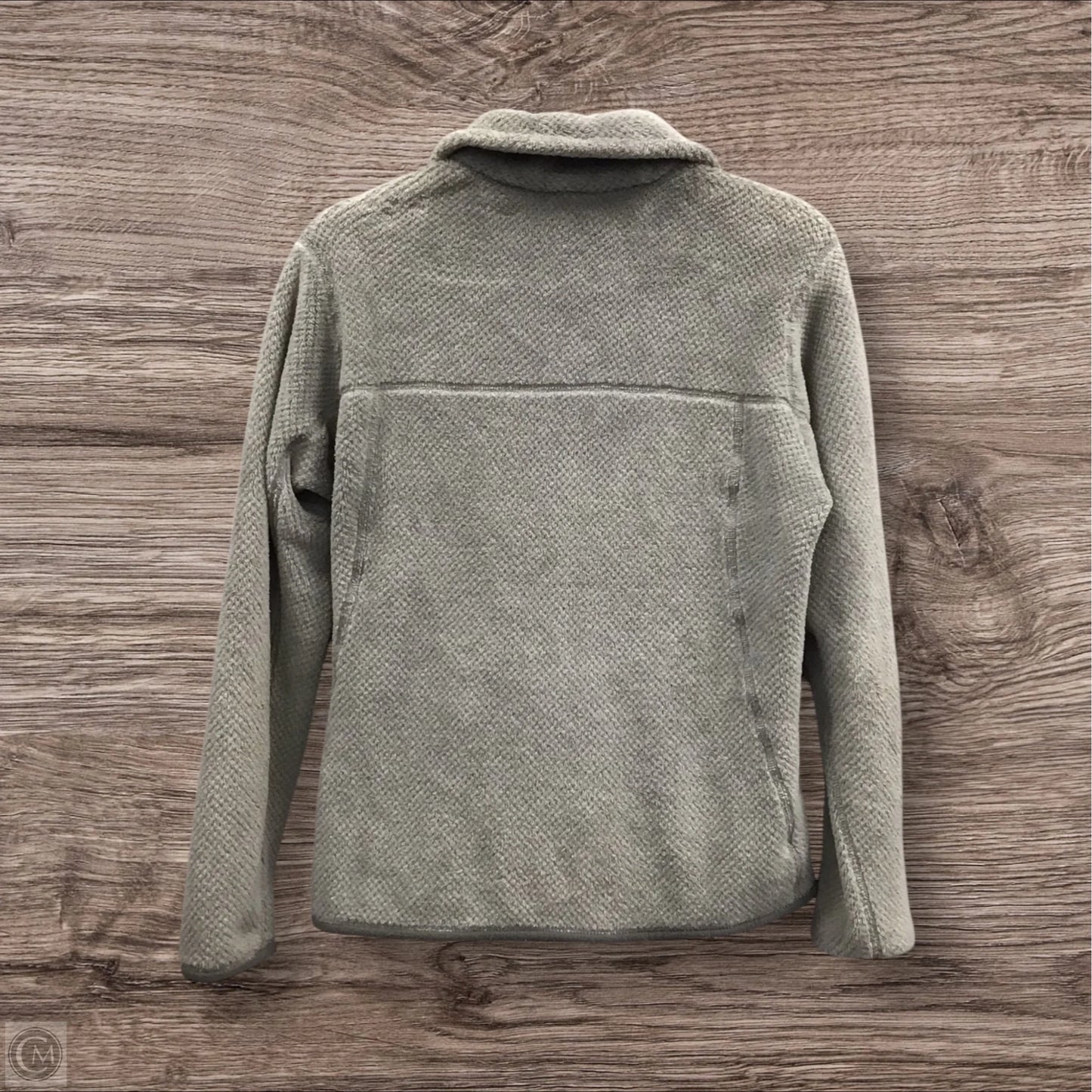 Jacket Fleece By Patagonia In Grey, Size: S