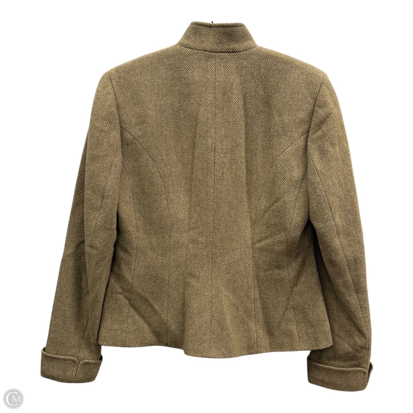Blazer By Lauren By Ralph Lauren In Tan, Size: 10