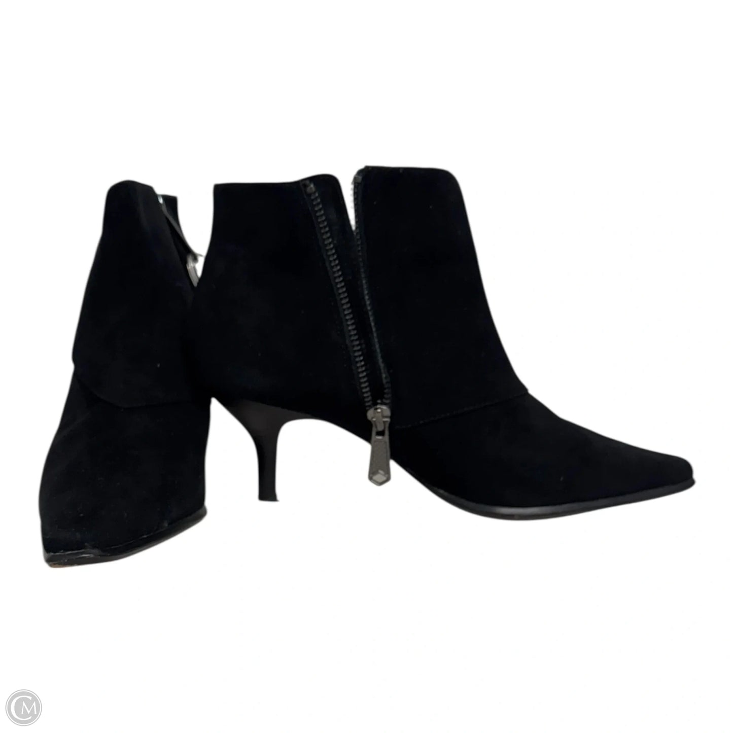 Boots Ankle Heels By Donald Pliner In Black, Size: 8.5