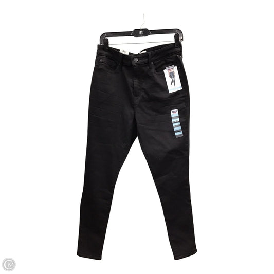 Jeans Skinny By Denizen By Levis In Black, Size: 14
