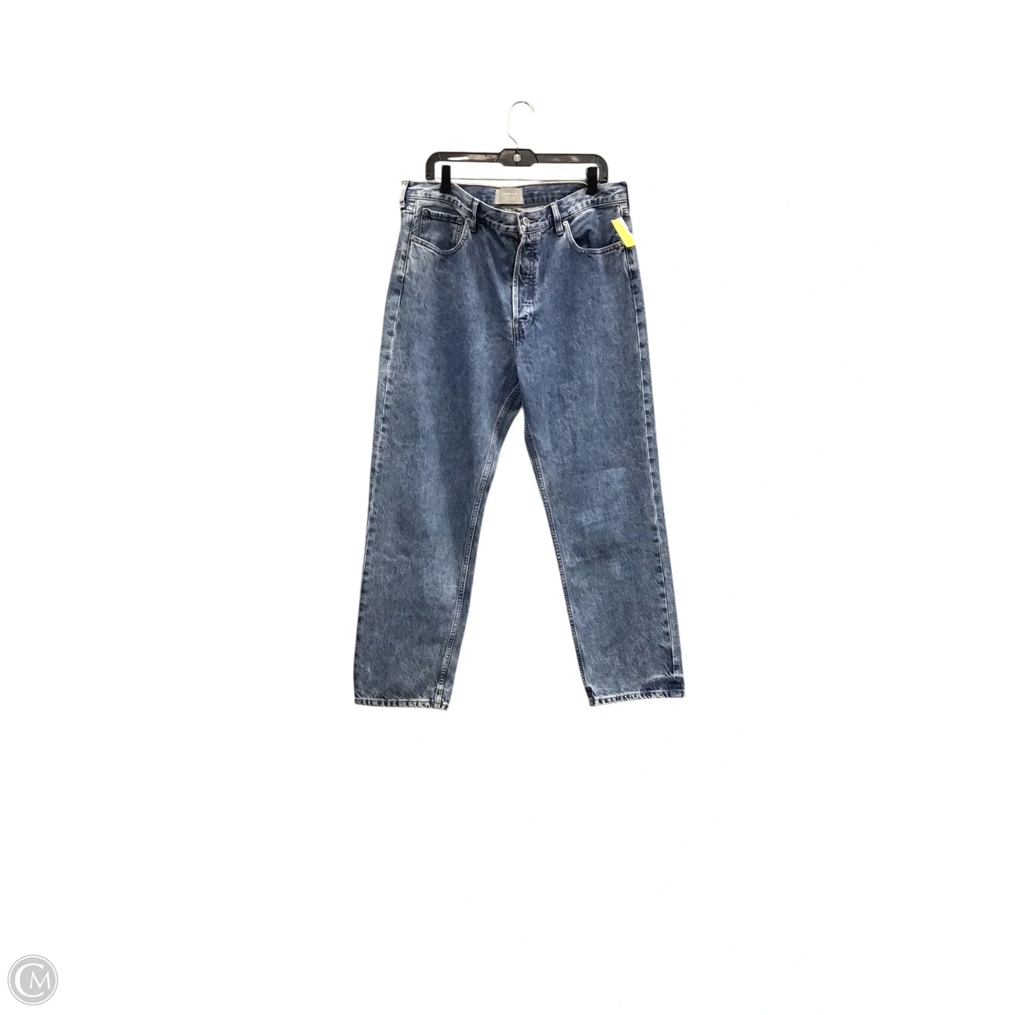 Jeans Straight By Everlane In Blue, Size: 14