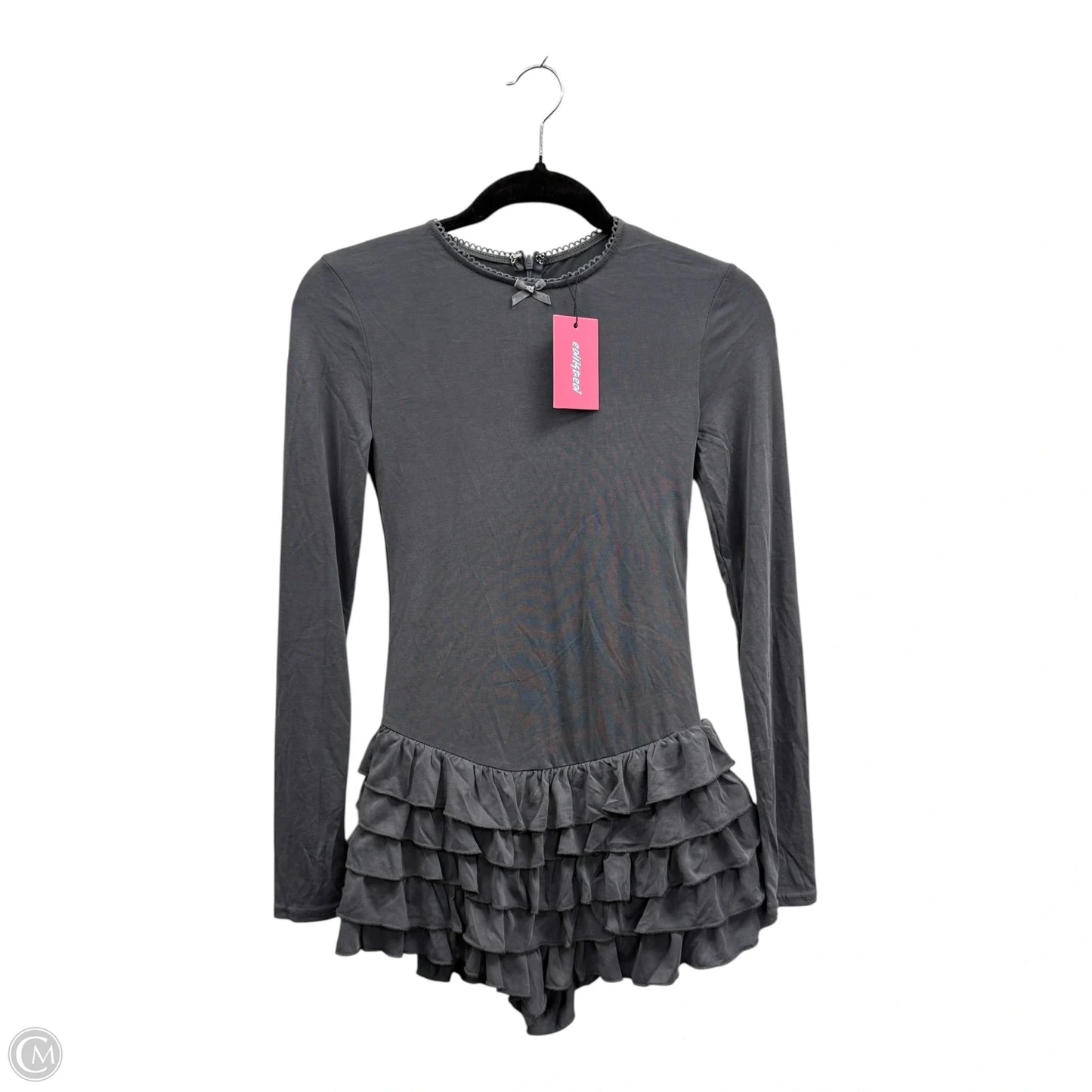 Dress Party Short By Edikted In Grey, Size: S