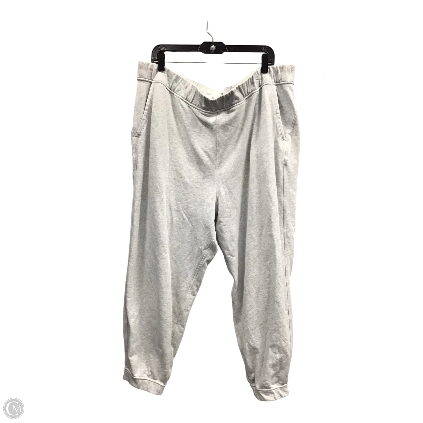 Athletic Pants By Lululemon In Grey, Size: 20