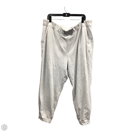 Athletic Pants By Lululemon In Grey, Size: 20