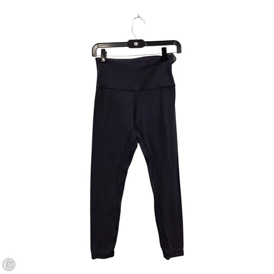 Athletic Leggings Capris By Lululemon In Blue, Size: 6
