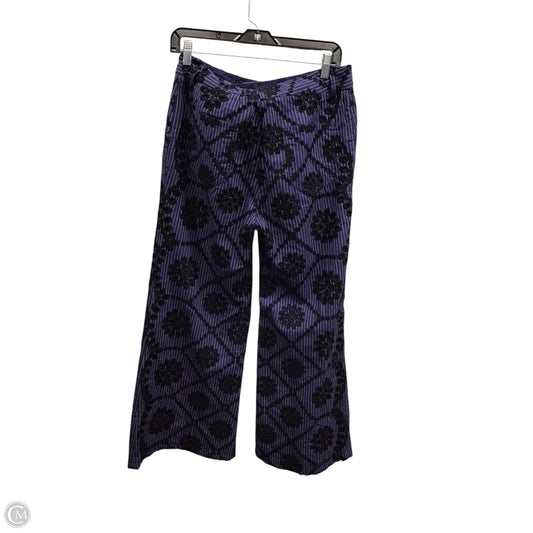 Pants Dress By Anthropologie In Black & Blue, Size: 8