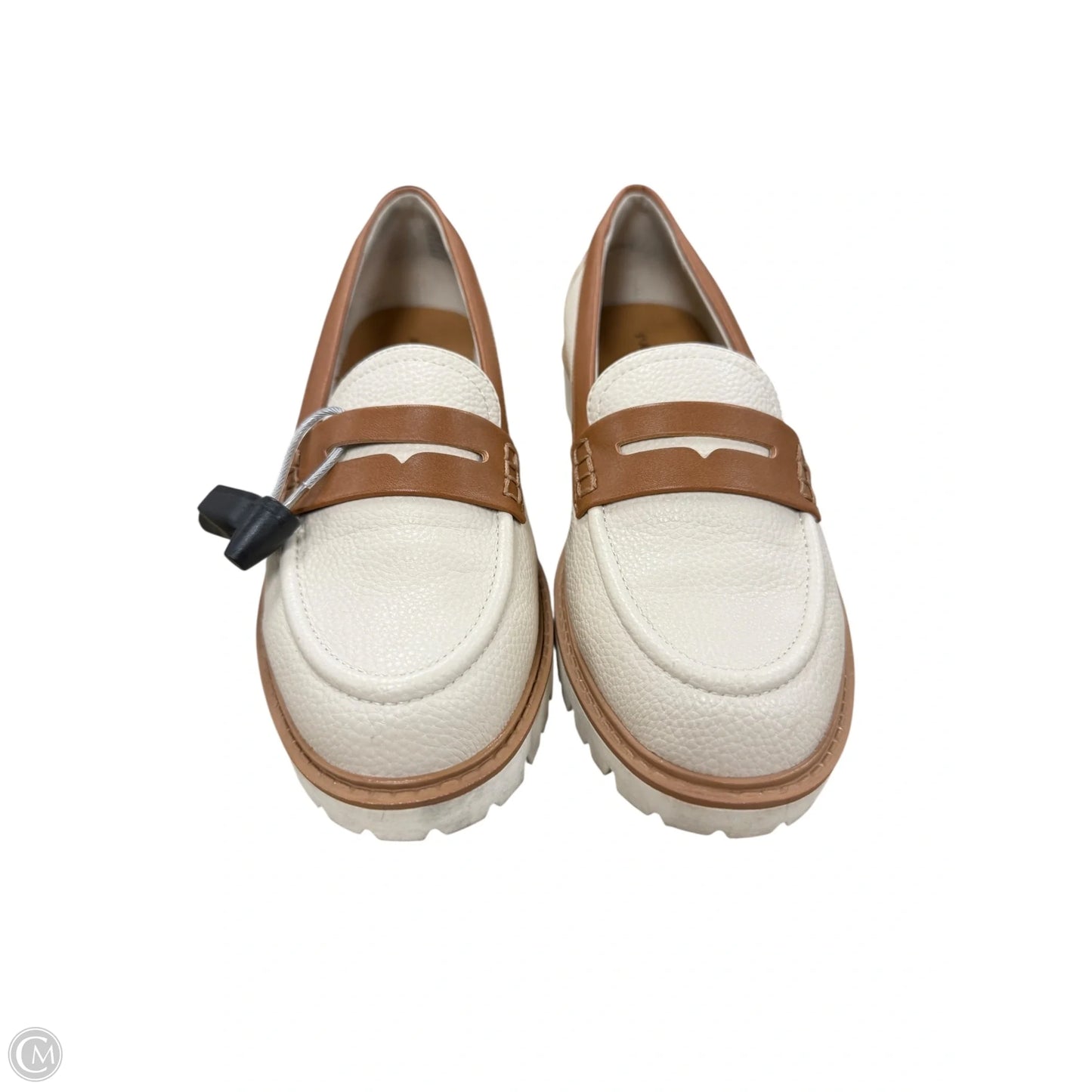 Shoes Heels Platform By St Johns Bay In Cream & Tan, Size: 7.5