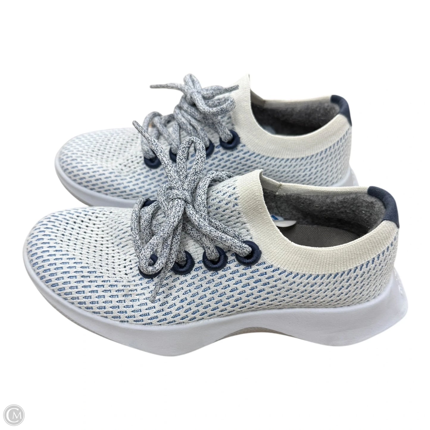 Shoes Athletic By Allbirds In Cream & Grey, Size: 5.5