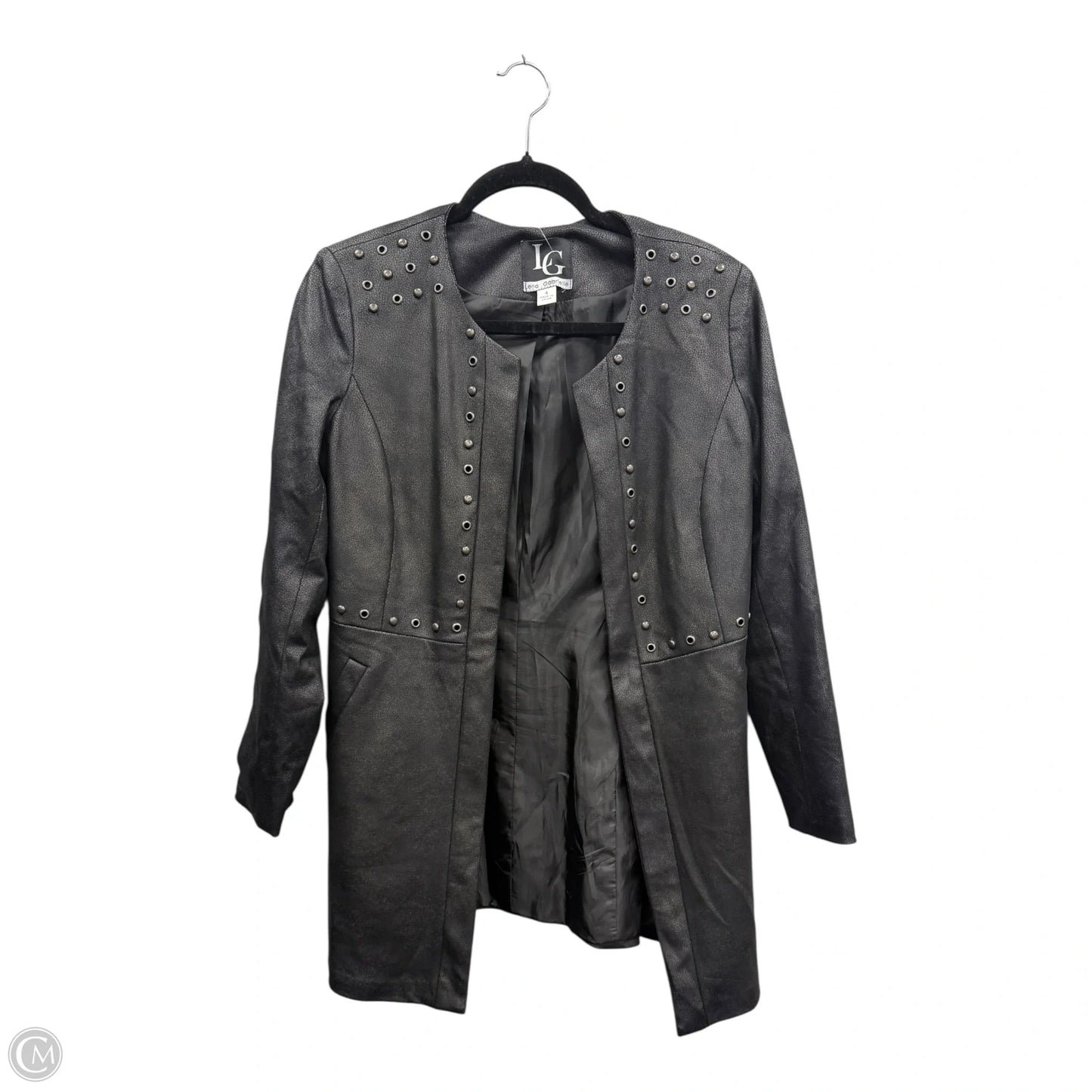 Jacket Other By Clothes Mentor In Black, Size: 4