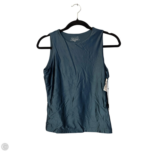 Top Sleeveless By Tahari In Green, Size: S