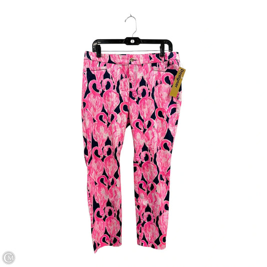 Pants Designer By Lilly Pulitzer In Animal Print, Size: 10
