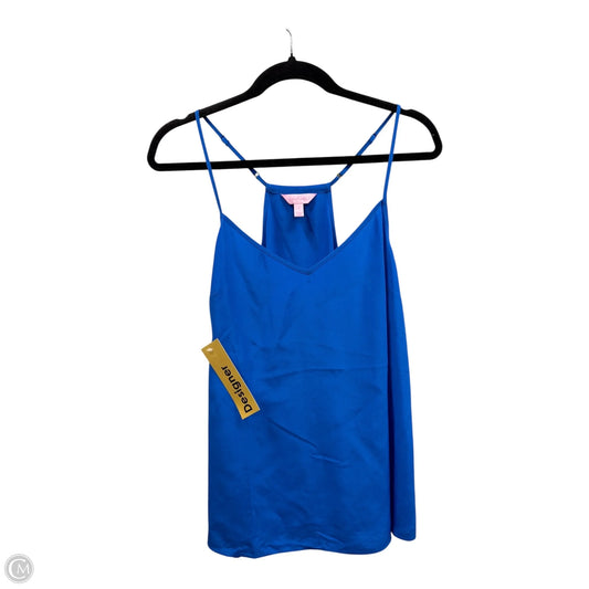 Tank Top Designer By Lilly Pulitzer In Blue, Size: L