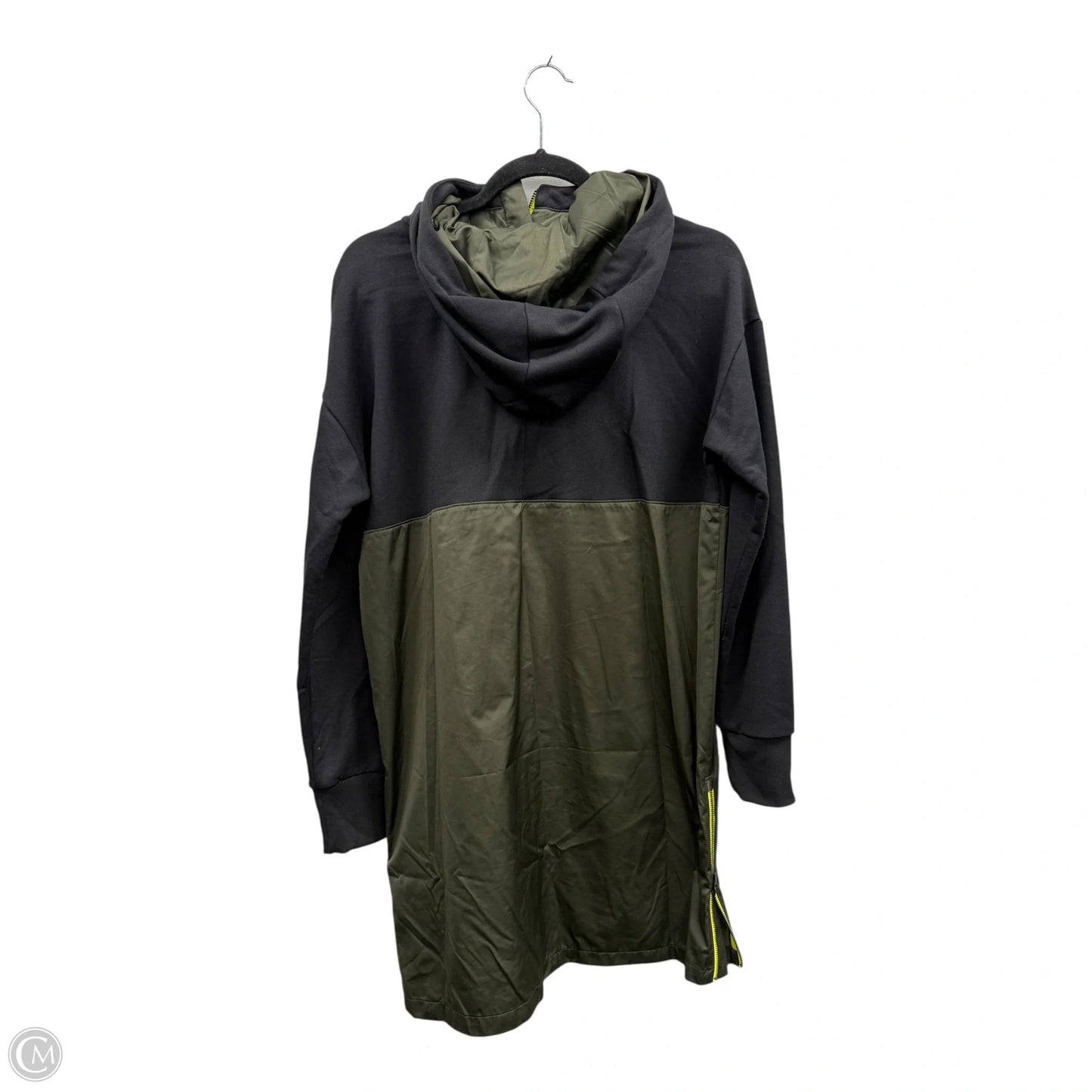 Athletic Dress By Athleta In Black & Green, Size: S