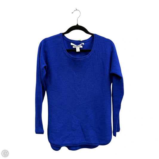 Sweater Cashmere By Max Studio In Blue, Size: M