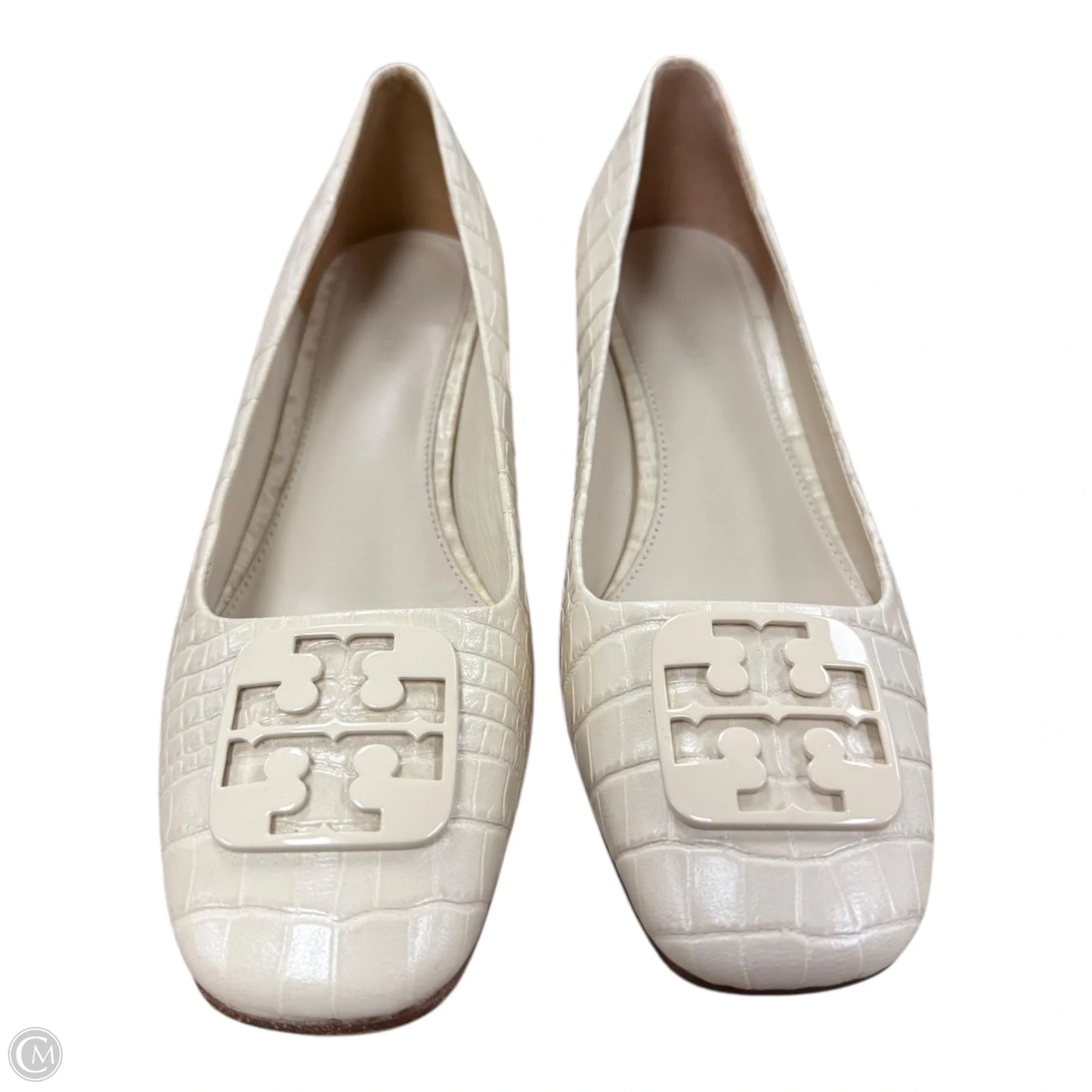 Shoes Designer By Tory Burch In Cream, Size: 7