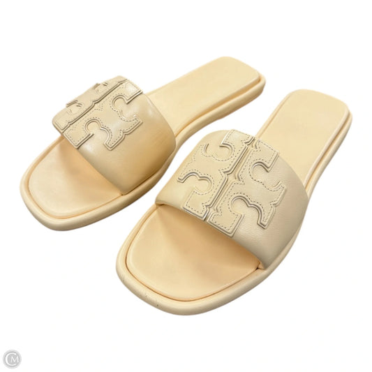 Sandals Designer By Tory Burch In Cream, Size: 11