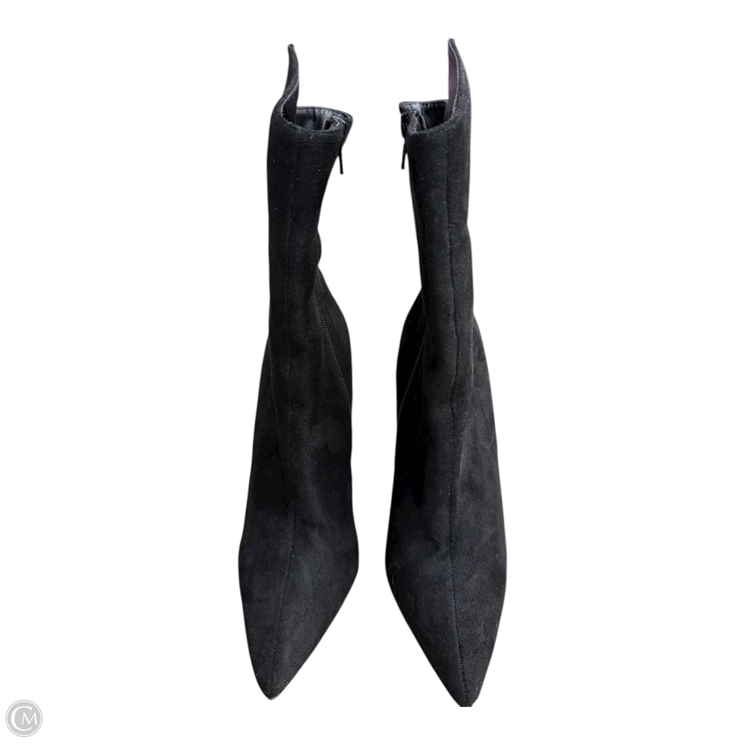 Boots Ankle Heels By Fashion Nova In Black, Size: 6
