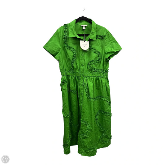 Dress Designer By Kate Spade In Green, Size: L