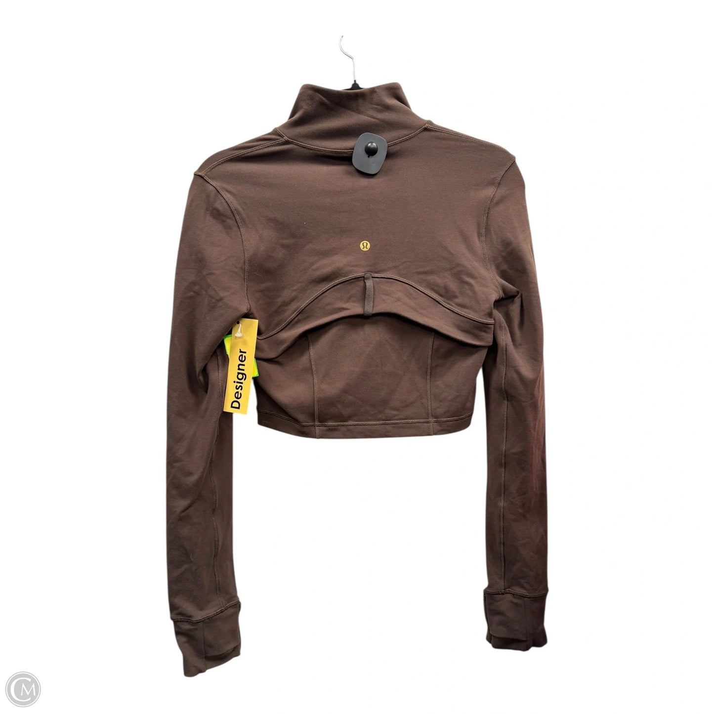 Athletic Jacket By Lululemon In Brown, Size: Xs