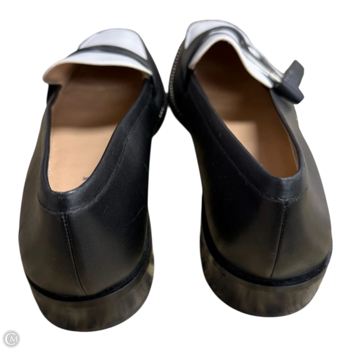 Shoes Designer By Coach In Black & White, Size: 8.5