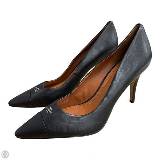 Shoes Designer By Coach In Black, Size: 8.5