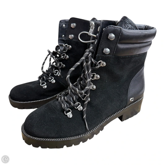 Boots Designer By Coach In Black, Size: 8.5