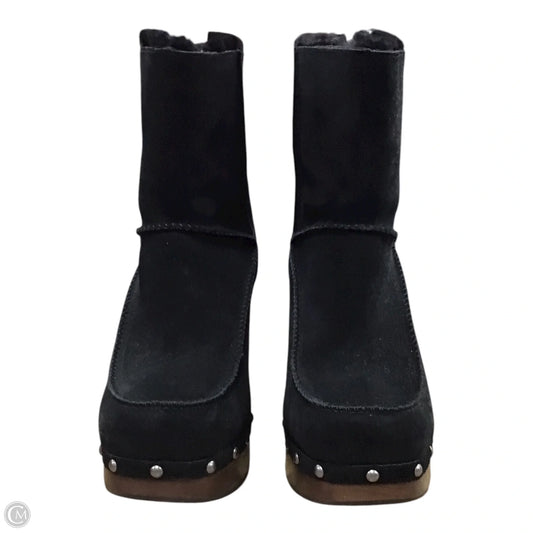 Boots Designer By Ugg In Black, Size: 9