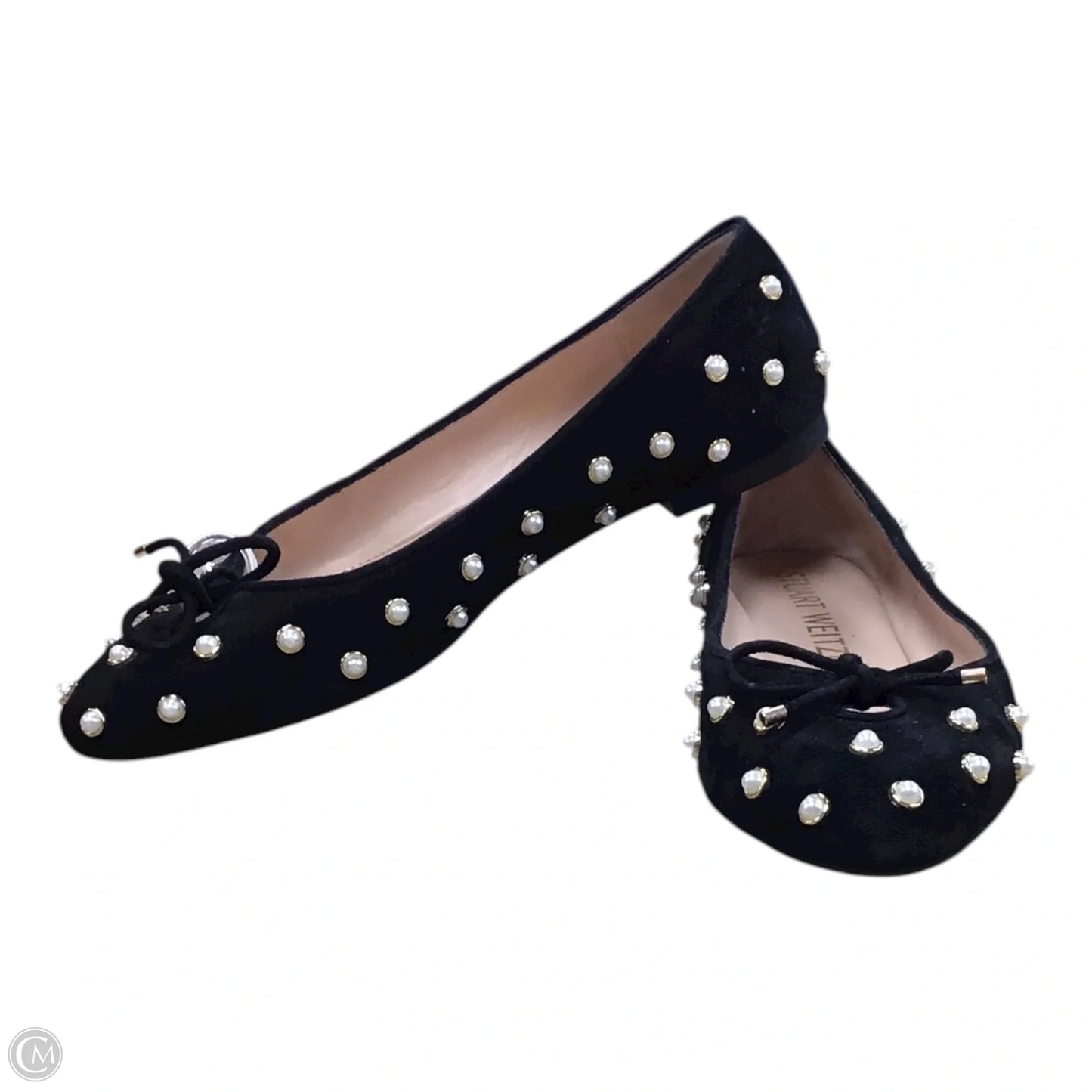 Shoes Designer By Stuart Weitzman In Black & White, Size: 7