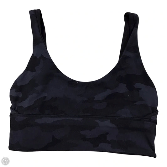 Athletic Bra By Lululemon In Camouflage Print, Size: S