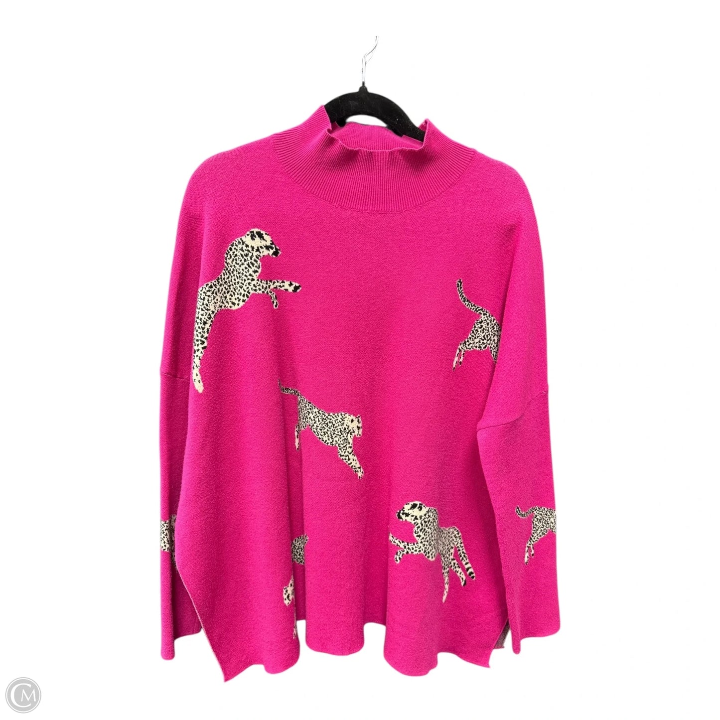 Sweater By Entro In Animal Print, Size: L