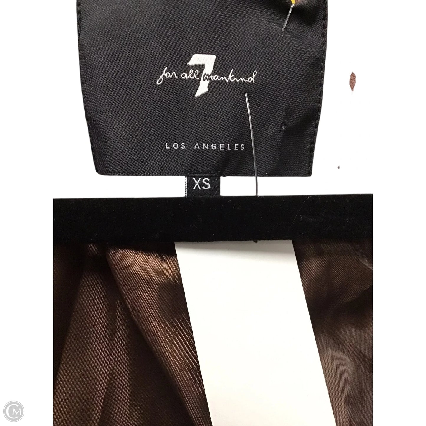 Blazer By 7 For All Mankind In Brown, Size: Xs