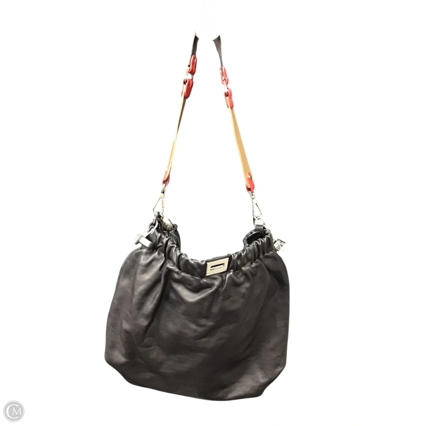 Handbag Leather By Clothes Mentor, Size: Large