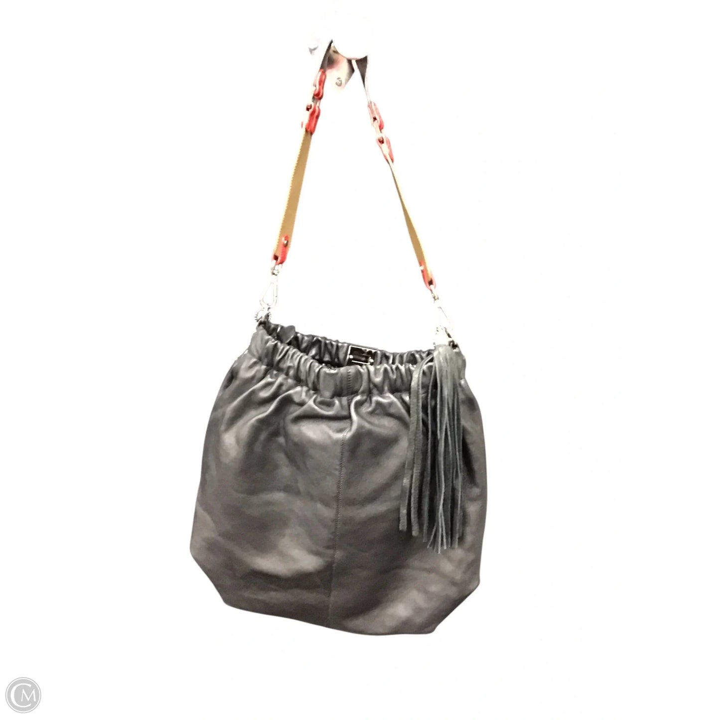 Handbag Leather By Clothes Mentor, Size: Large