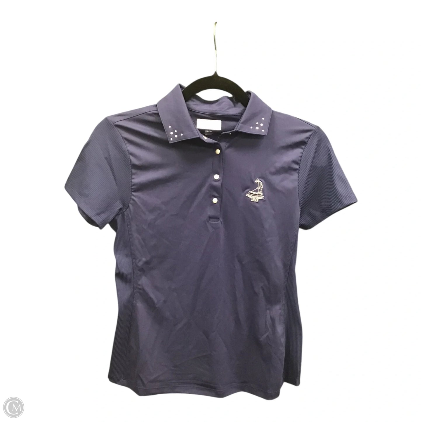 Athletic Top Short Sleeve By Greg Norman In Blue, Size: Xs
