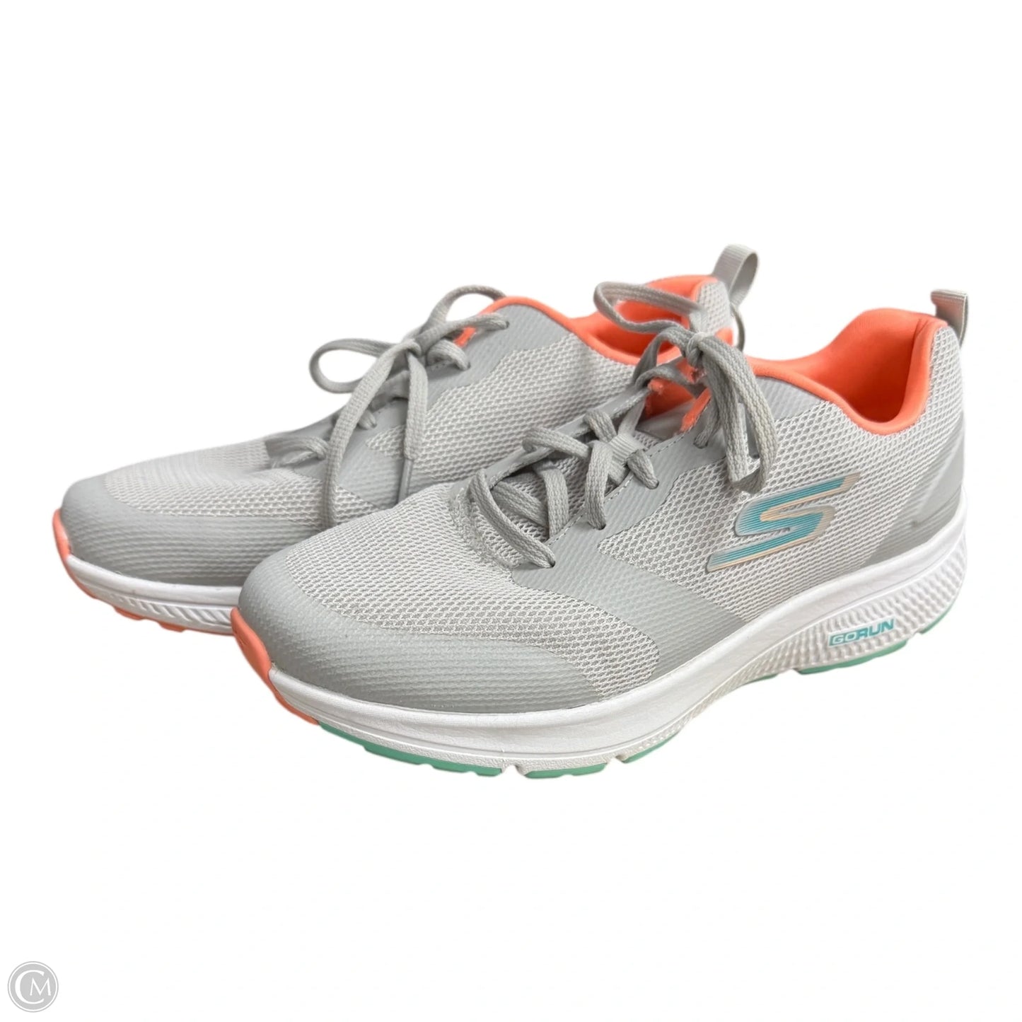 Shoes Athletic By Skechers In Grey, Size: 7.5