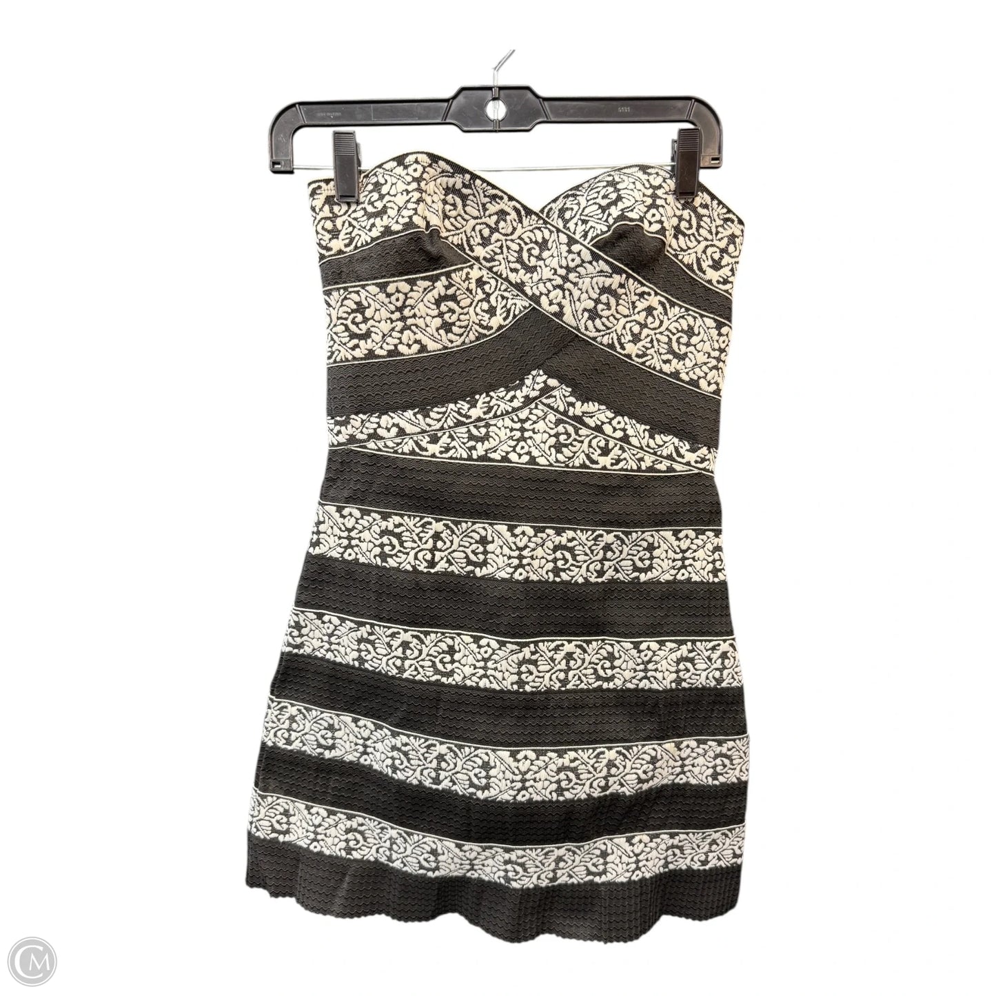 Dress Party Short By Fabrik In Black & White, Size: S