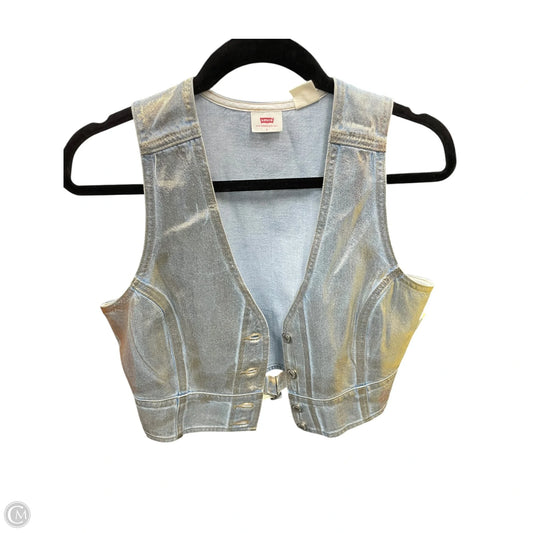 Vest Other By Levis In Silver, Size: L