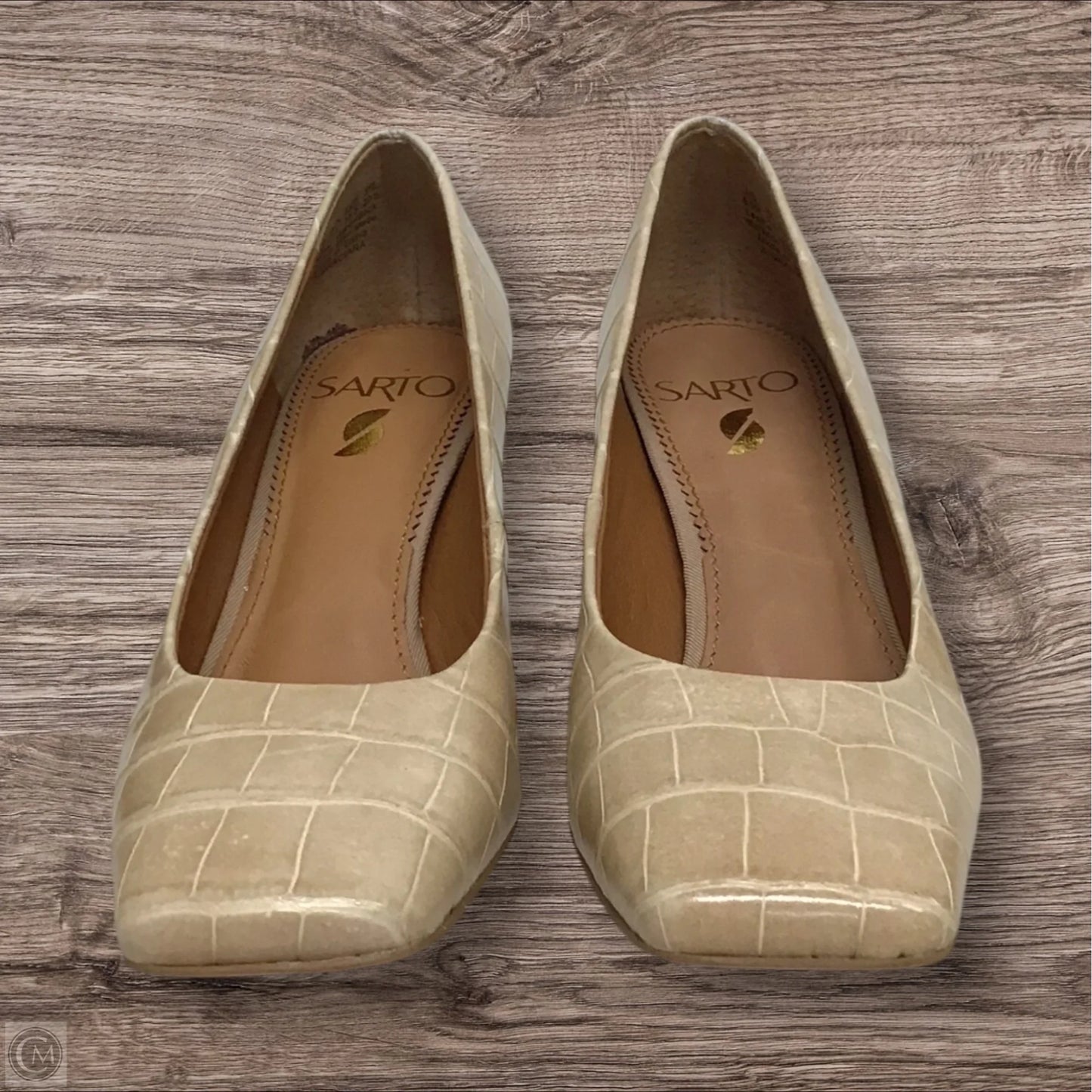 Shoes Heels Block By Clothes Mentor In Animal Print, Size: 5.5