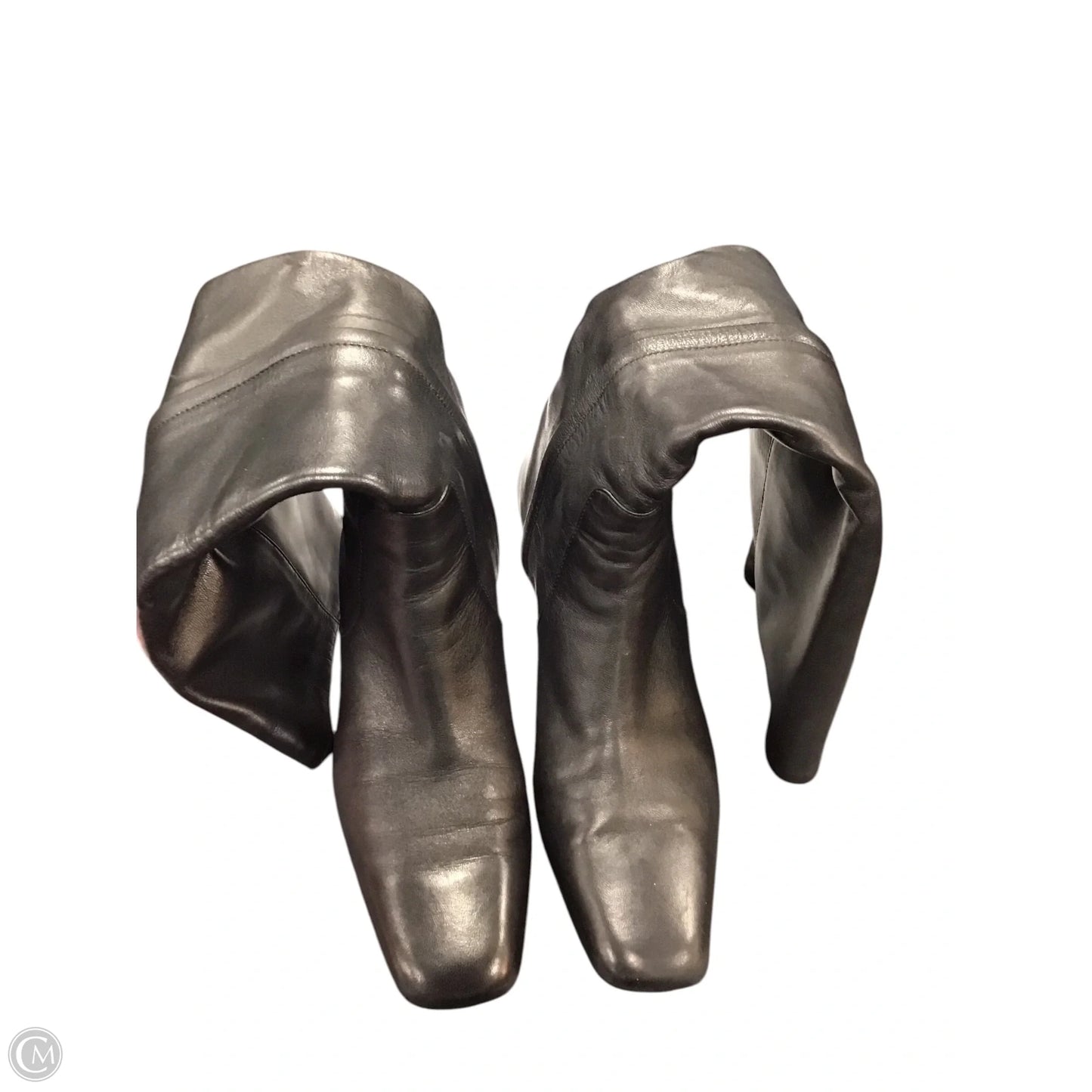 Boots Mid-calf Heels By Cole-haan In Black, Size: 8.5