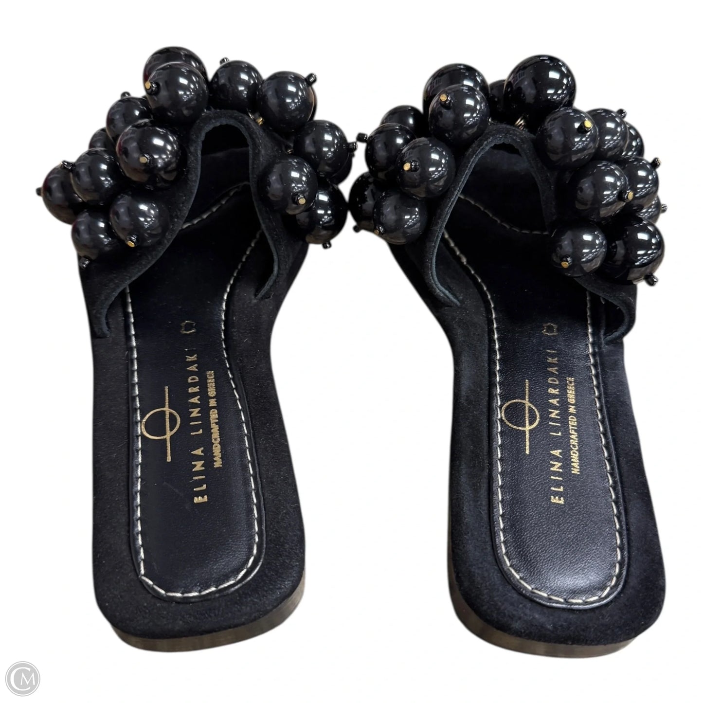 Sandals Flats By Cma In Black, Size: 6.5