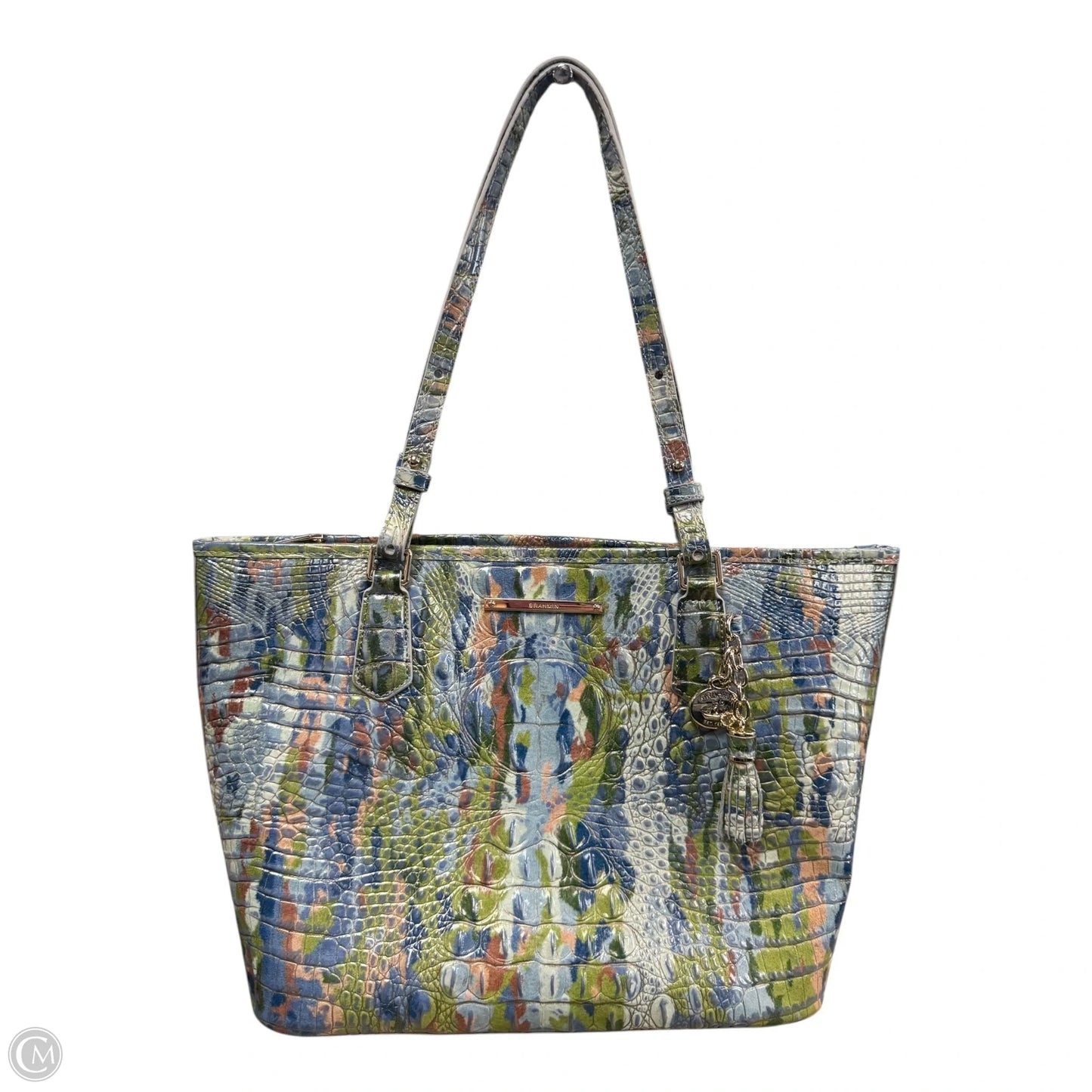 Handbag & Wallet Designer By Brahmin, Size: Medium