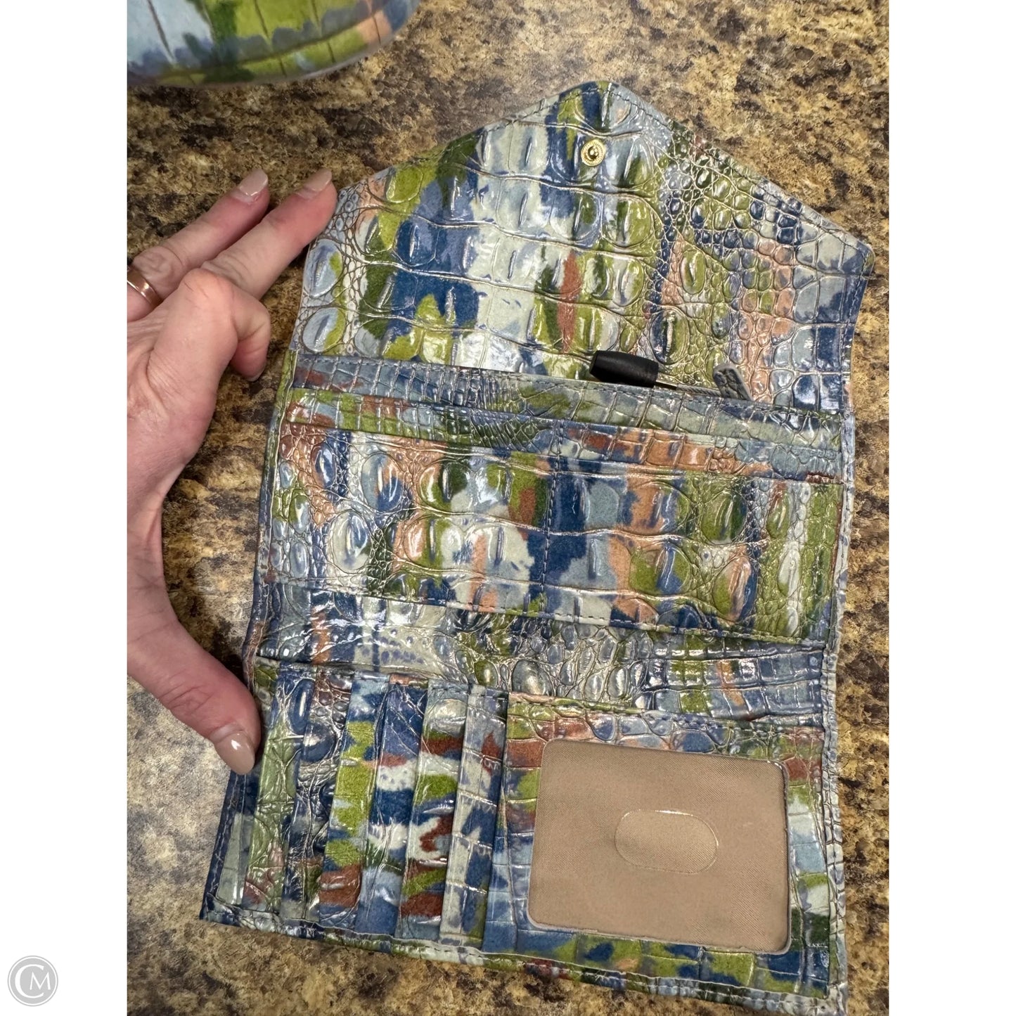 Handbag & Wallet Designer By Brahmin, Size: Medium