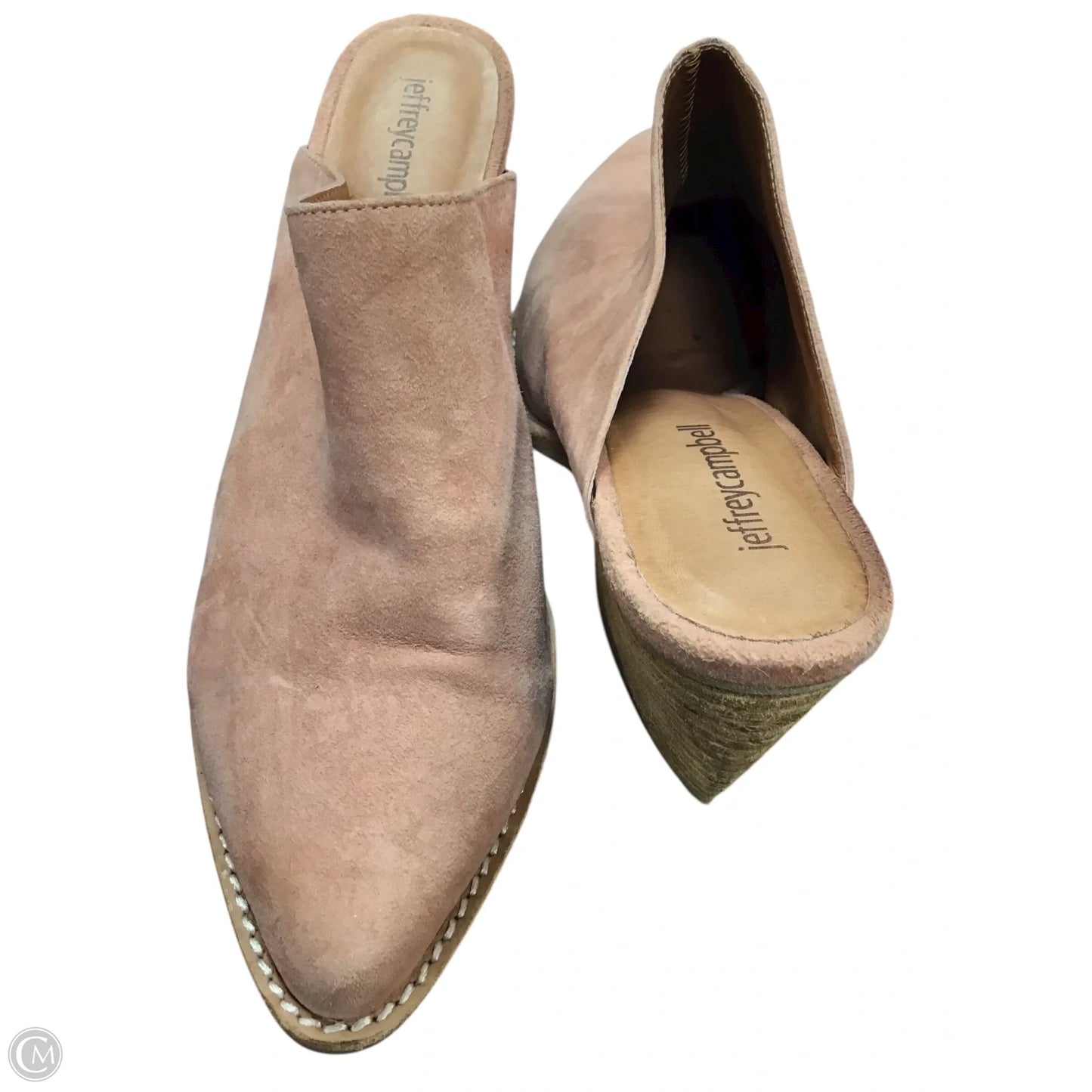 Shoes Heels Block By Jeffrey Campbell In Peach, Size: 9