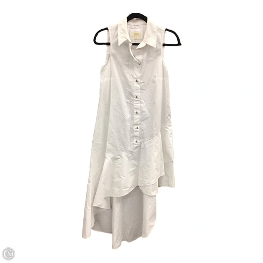 Dress Casual Midi By Maeve In White, Size: S