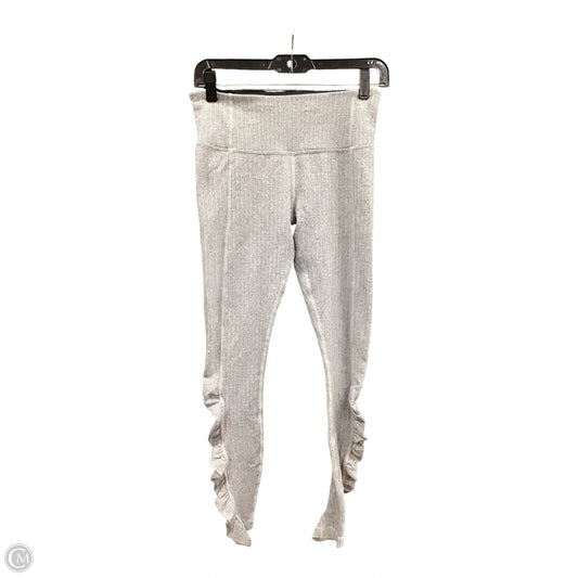 Athletic Leggings By Lululemon In Grey & White, Size: 6