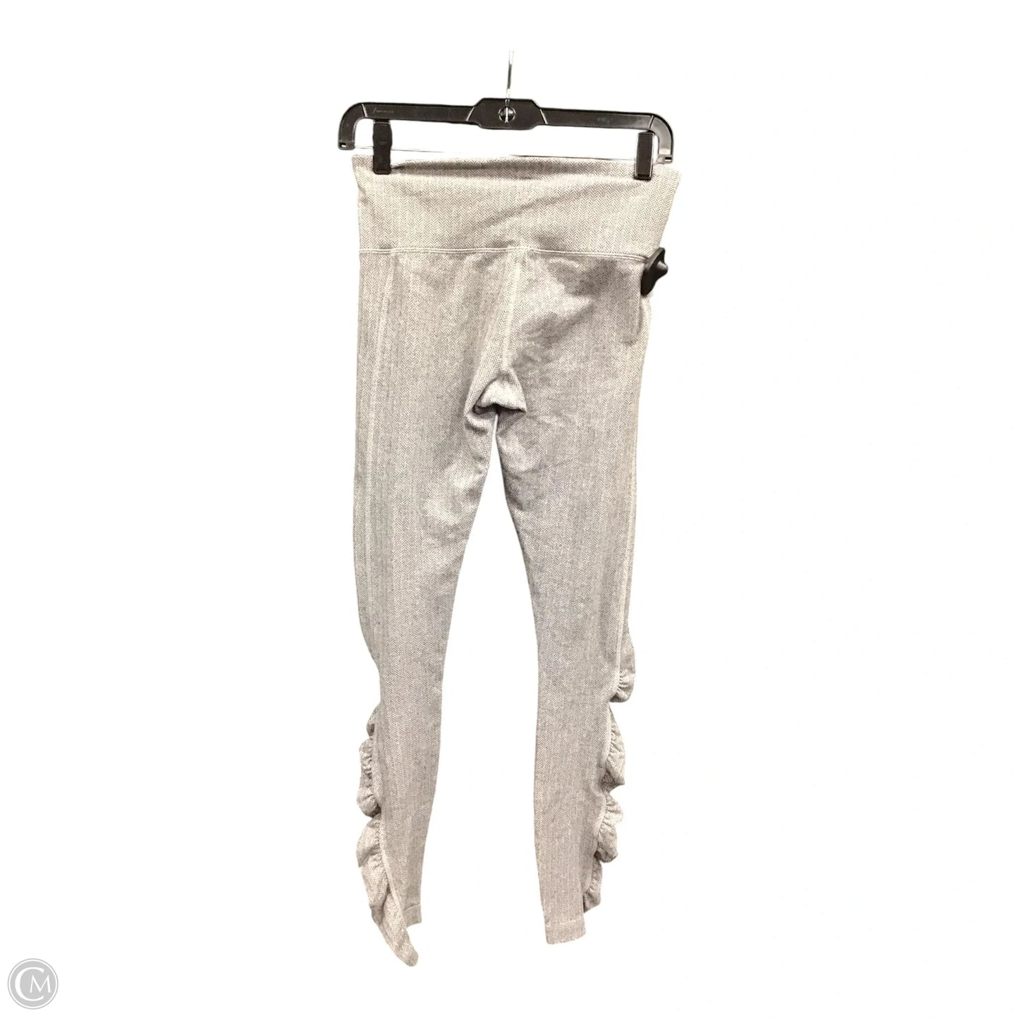 Athletic Leggings By Lululemon In Grey & White, Size: 6